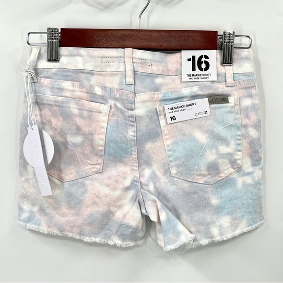 NWT JOE'S JEANS Girl's Pastel The Markie Short Denim Shorts Size 16 - Picture 7 of 13